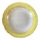 hollow dish Moulin des Loups canary yellow 50s