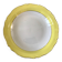 hollow dish Moulin des Loups canary yellow 50s