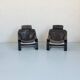 Paire de fauteuils Kroken , Nelo Suède année 70
