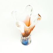 Mid-century modern vase, glass, designed by J. Hospodka, Czechoslovakia, 1960s