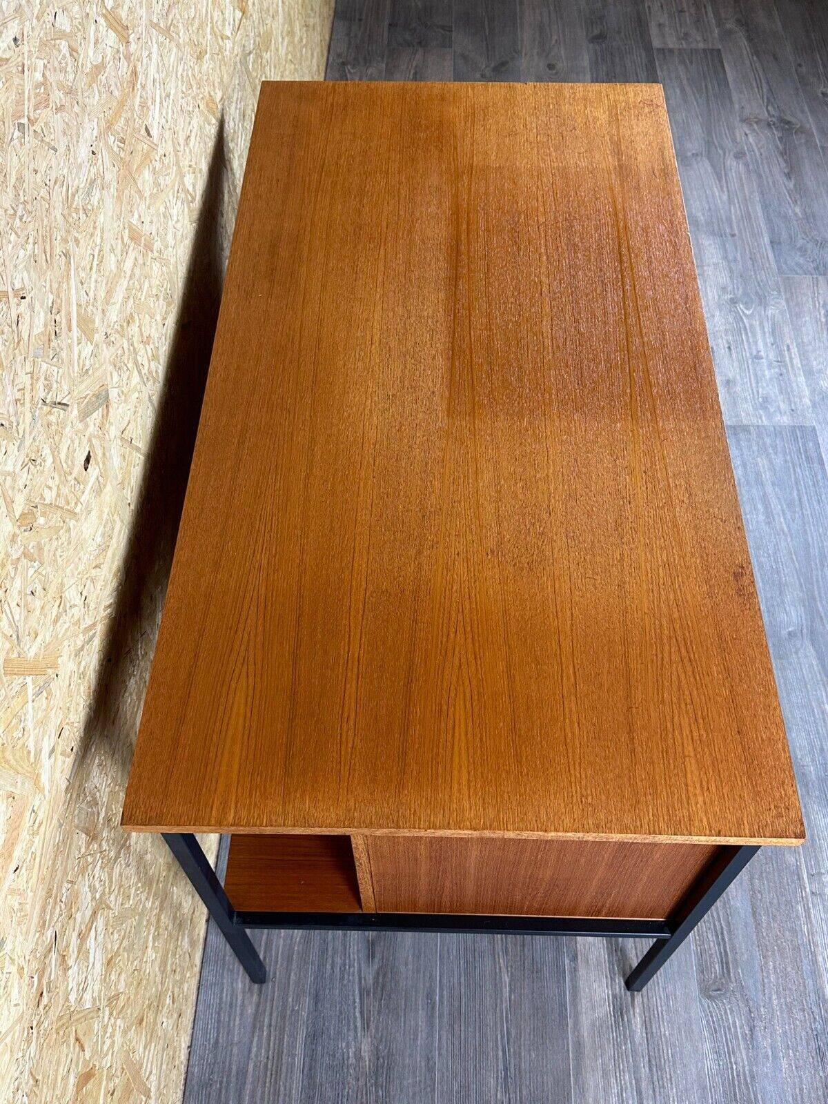 60s 70s teak desk by Günter Renkel for Rego Mobile Germany