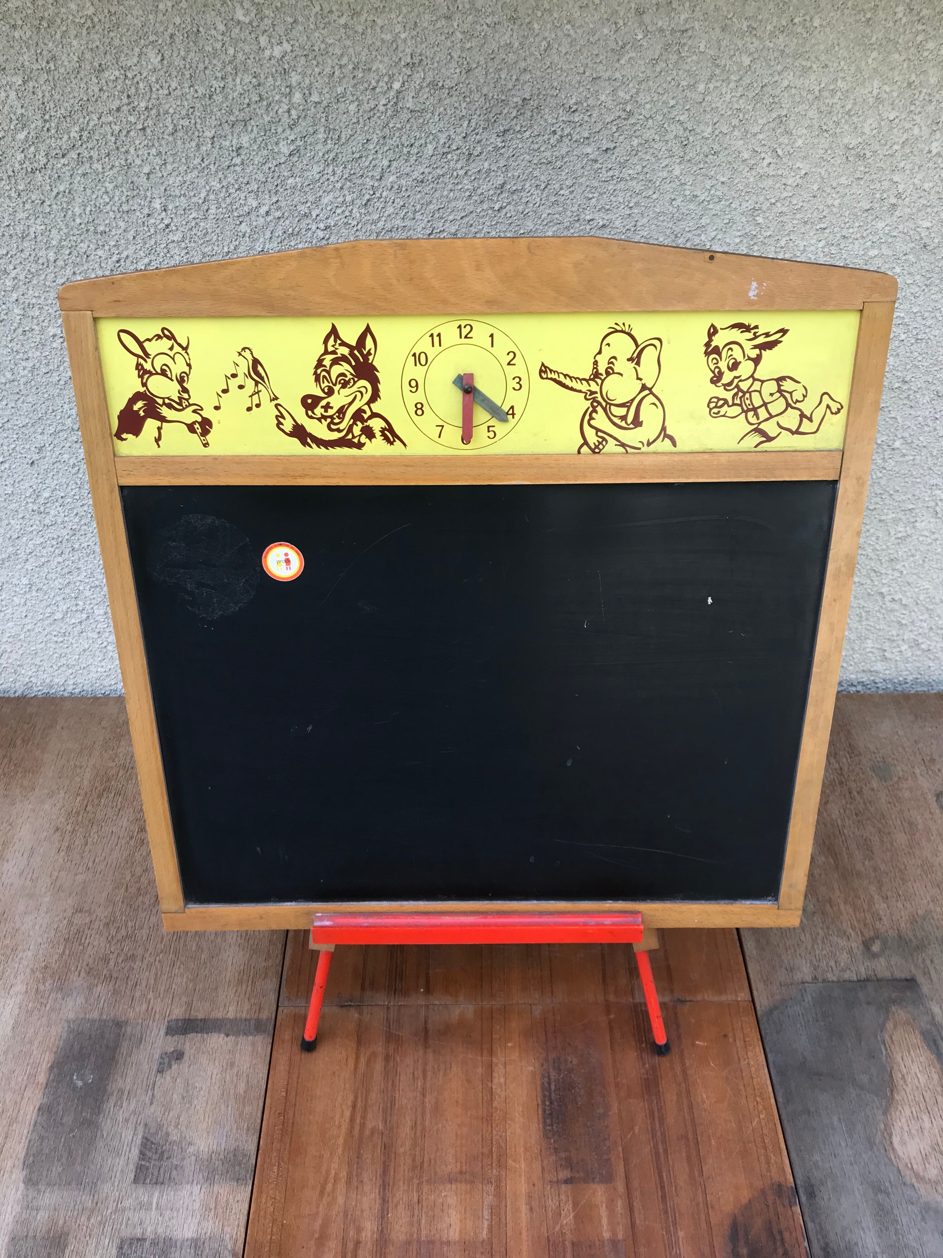 Blackboard schoolboy child wood