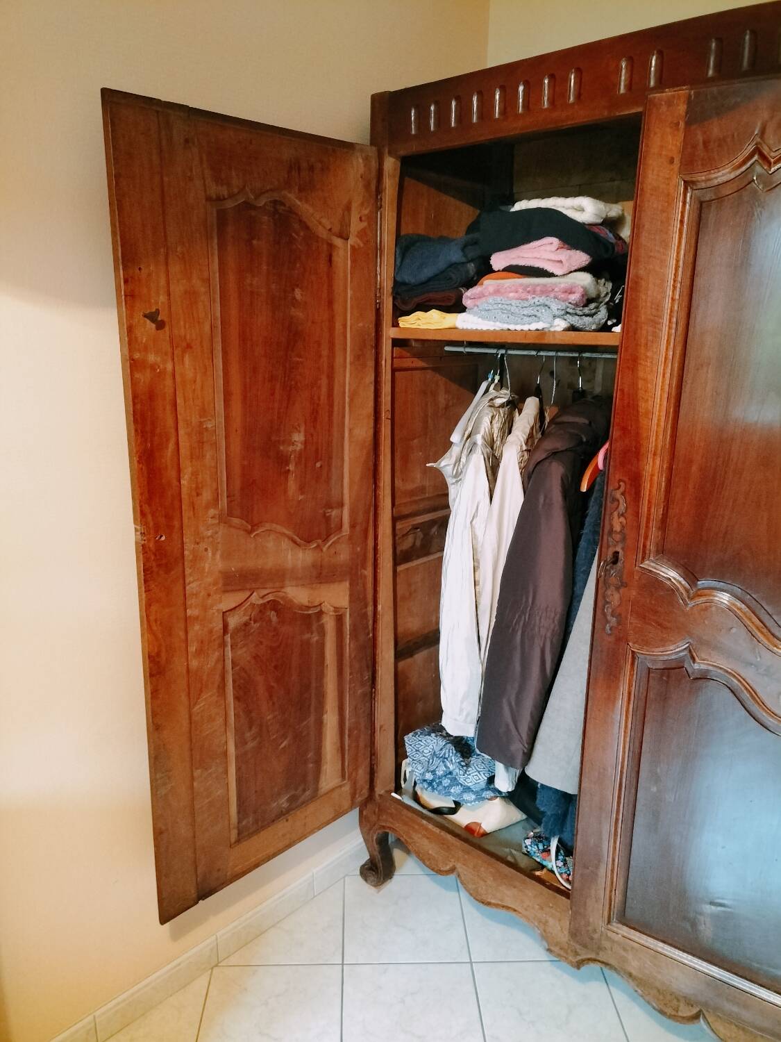 Louis XV style wardrobe