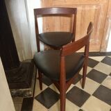 Pair of chairs by Hans Holsen