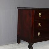Commode Retour d'Egypte En Acajou Début XIX