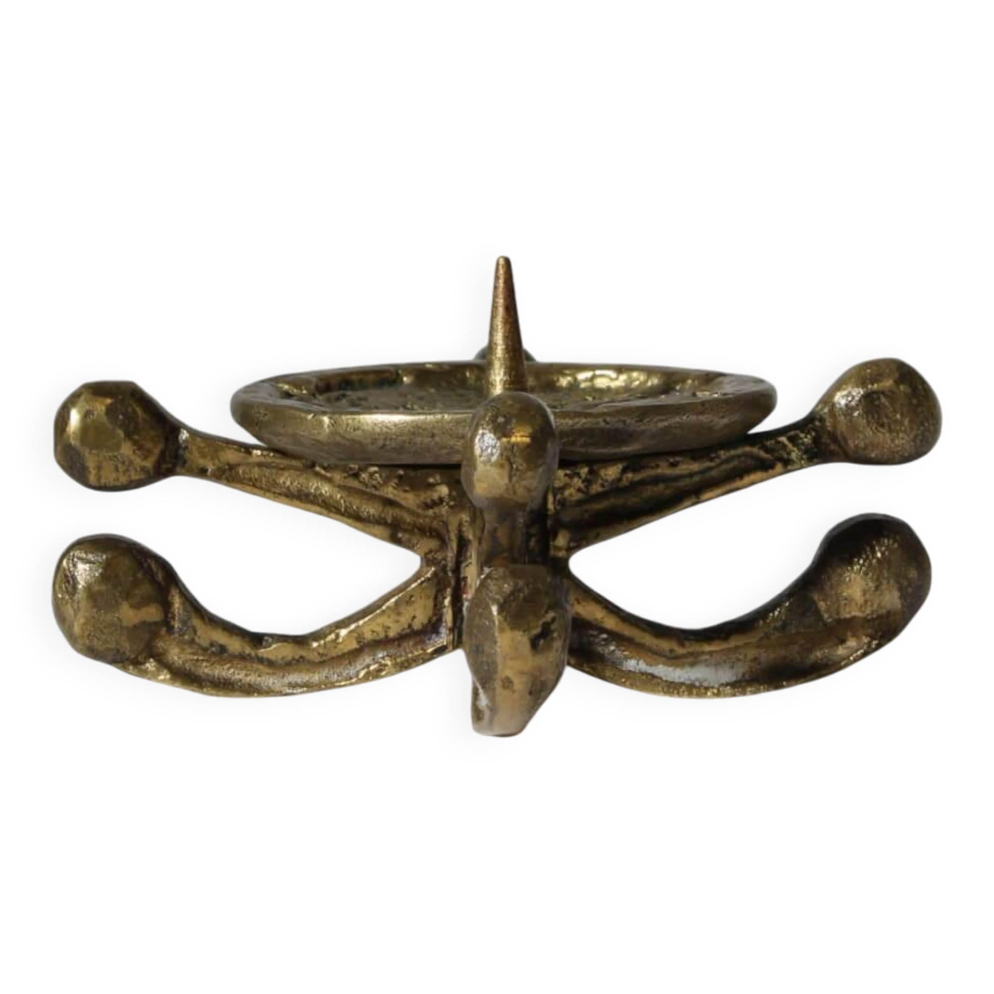 Brass Ethnic Candle Holder Stand
