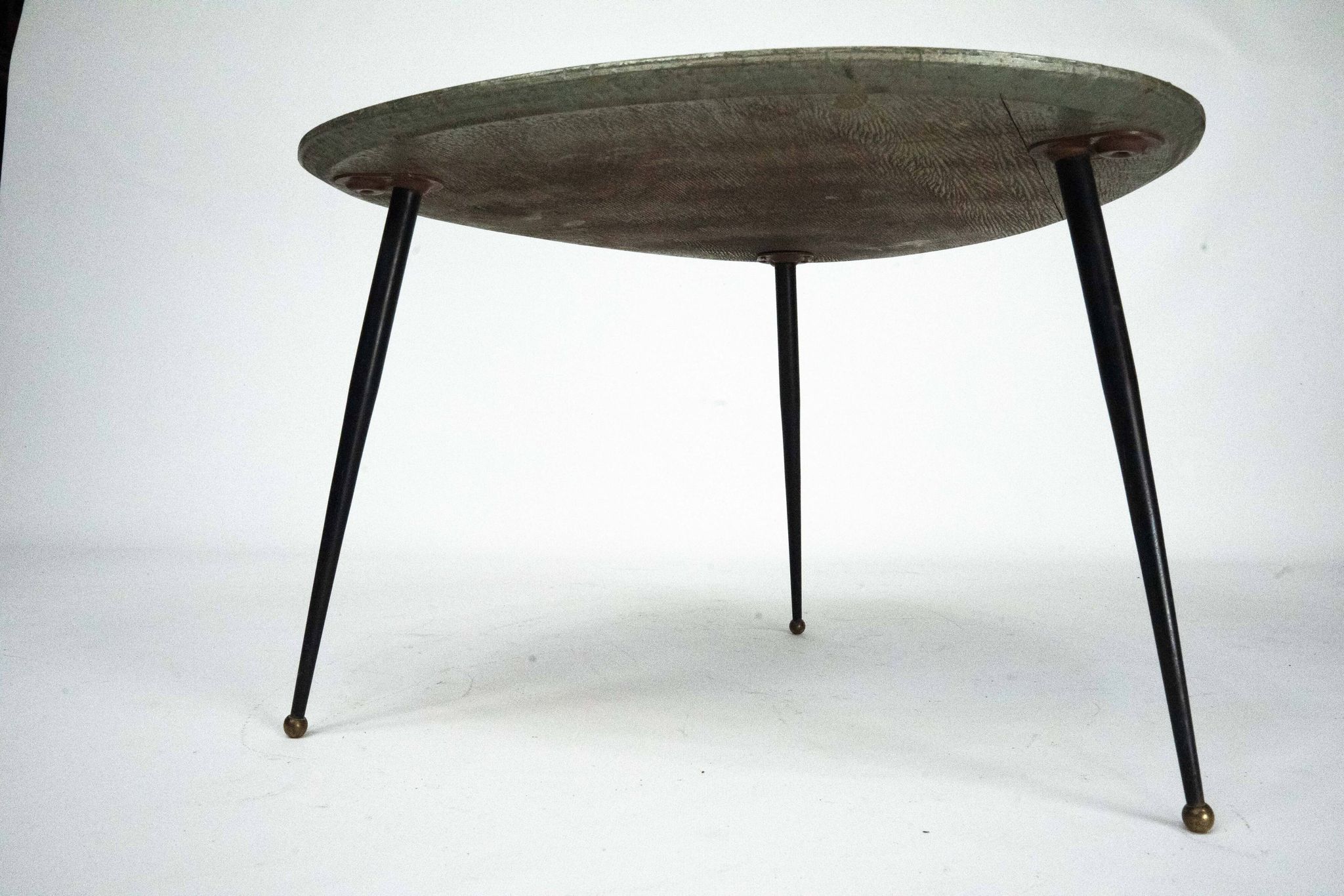 Italian Mid-Century Modern Tripod Coffee Table, 1950s