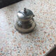 Metal inkwell