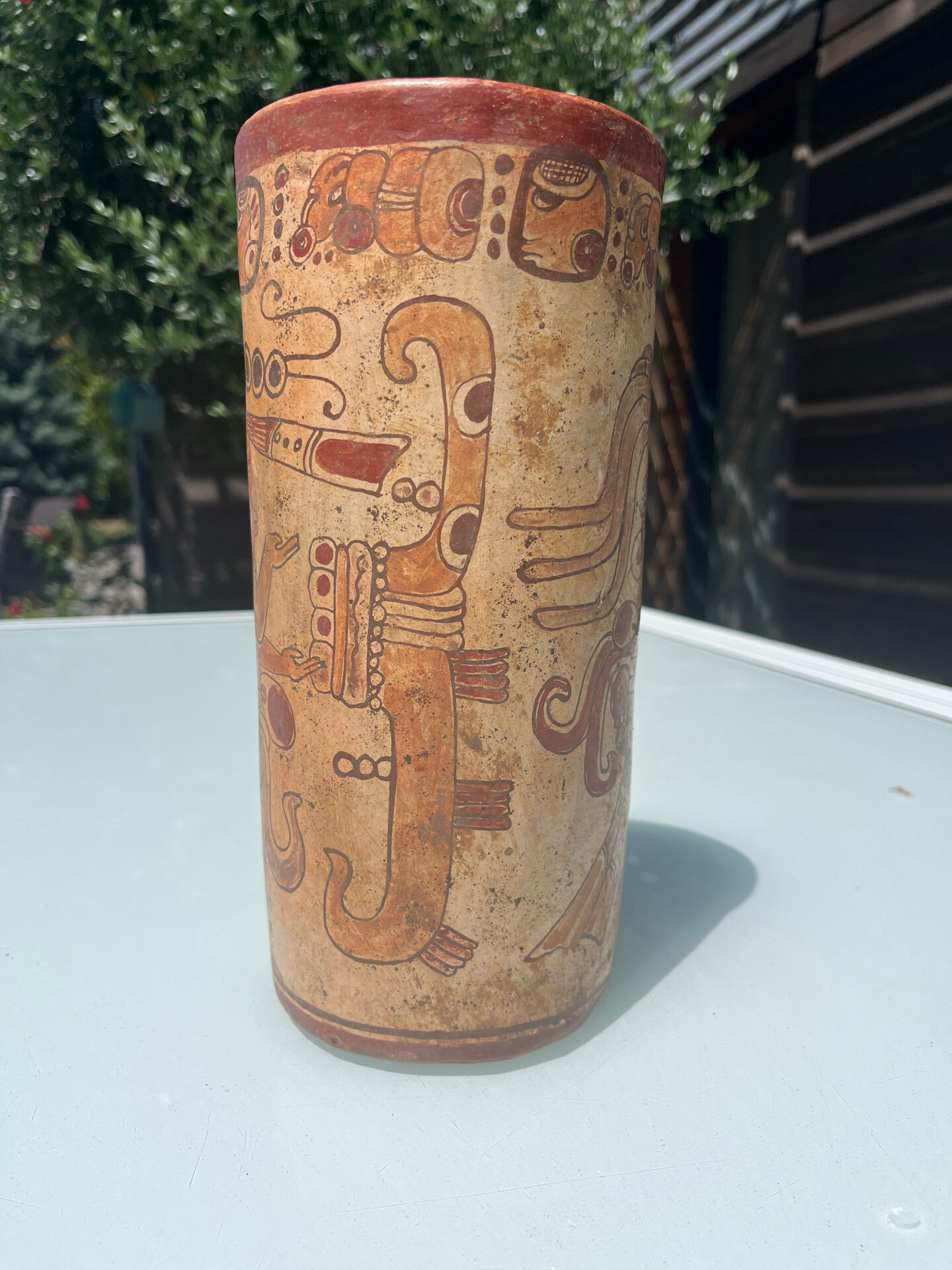 Vase Maya / Aztèque