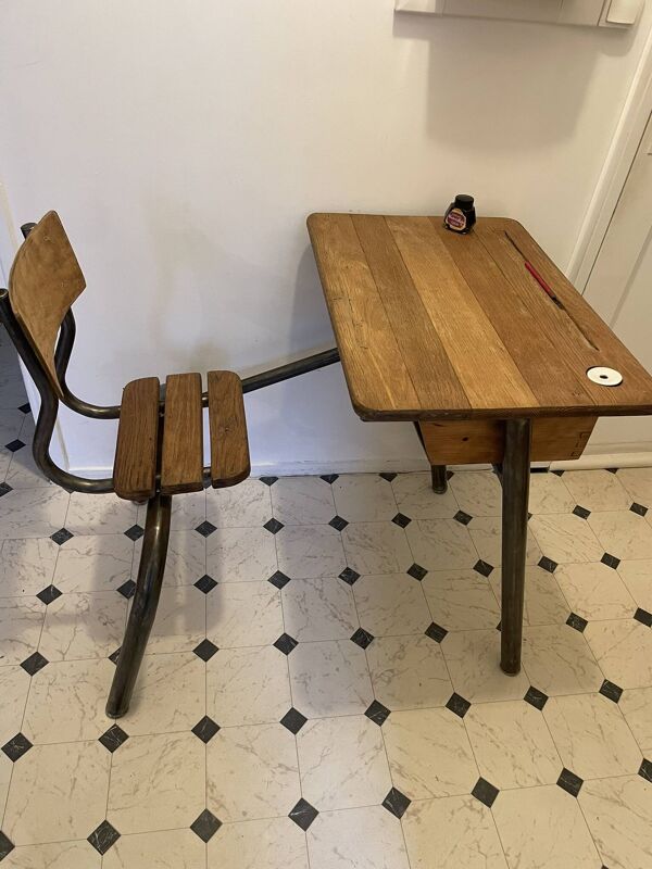 Pupitre bureau écolier