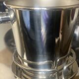 Ice bucket with Alessi column by Ettore Sottsass