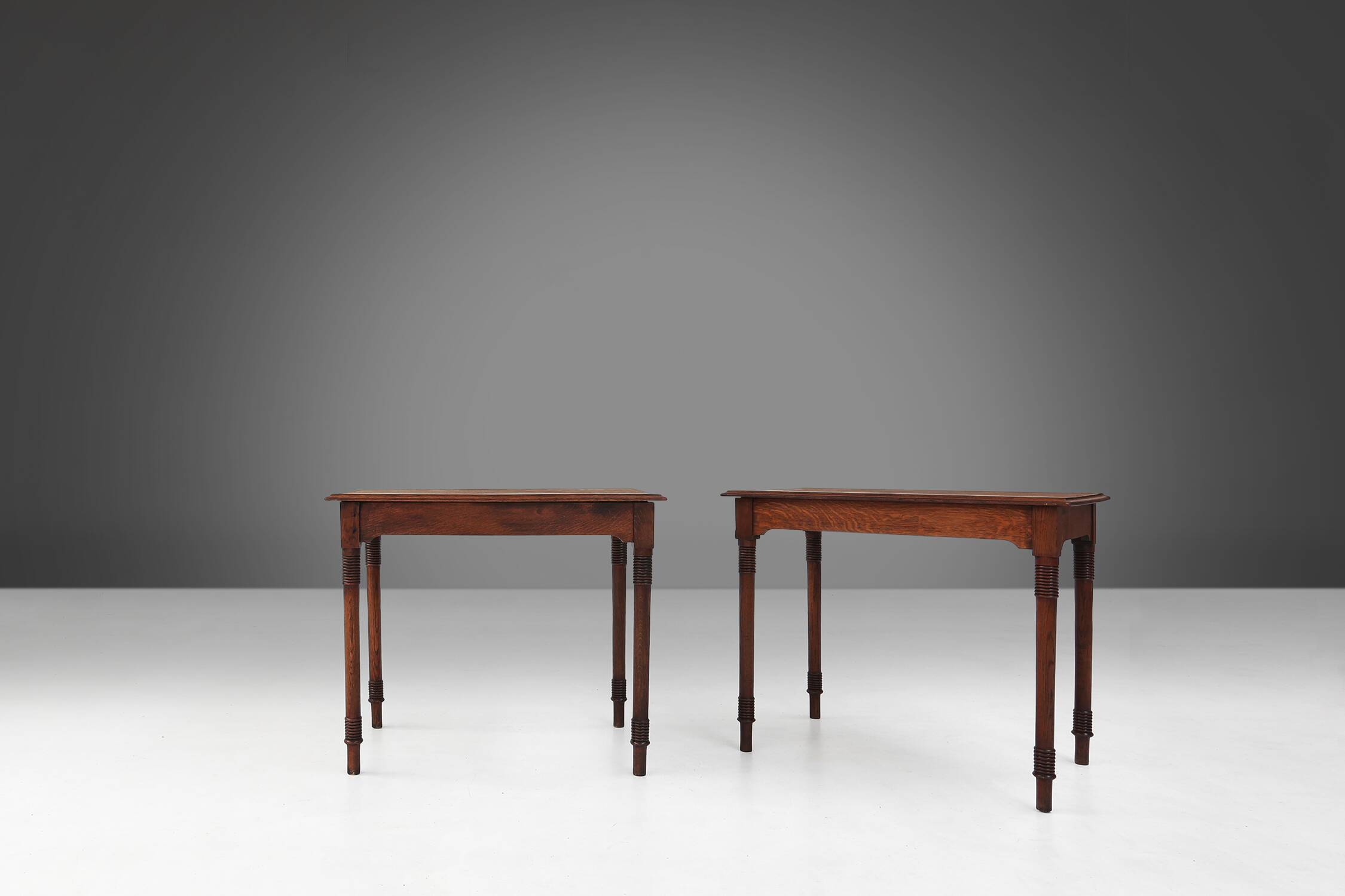 French Art Deco bistro tables 1930