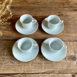 4 vintage porcelain cups