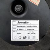 Aggregato table lamp by Enzo Mari for Artemide, 1970s