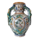 Ancient Spanish pottery amphora, Talavera Niveiro pottery 19th century