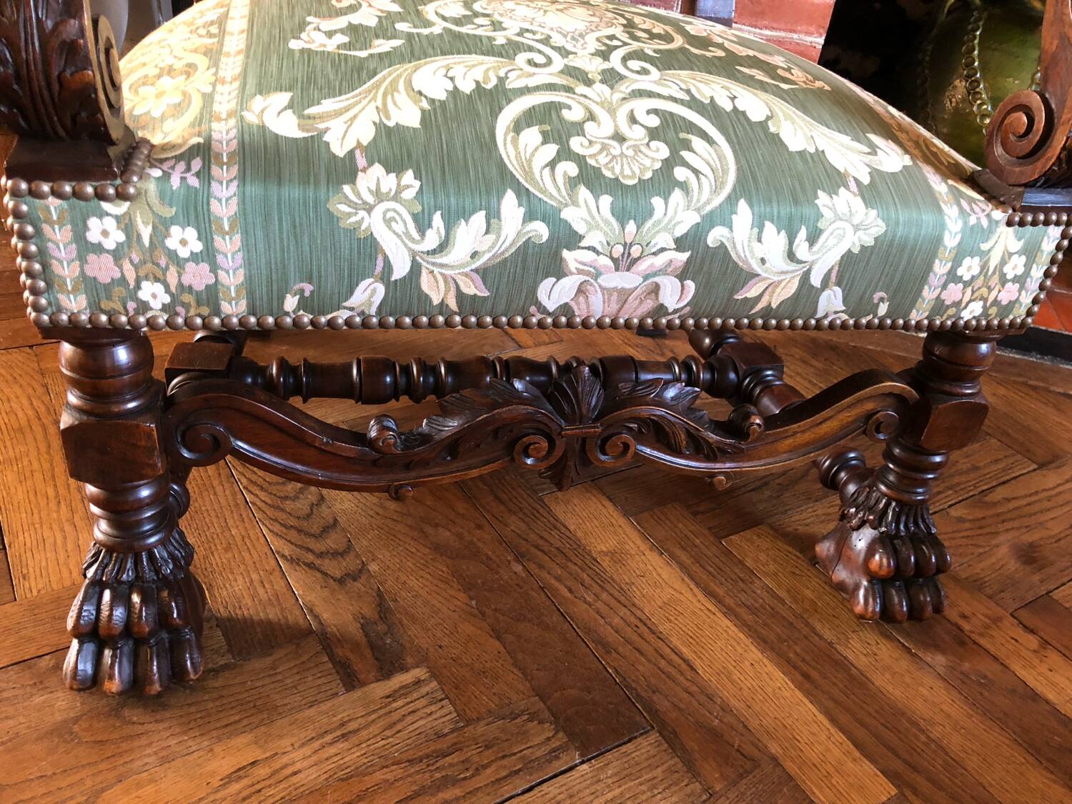 Paire de fauteuils 1900