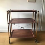 Foldable wood service 3 floors