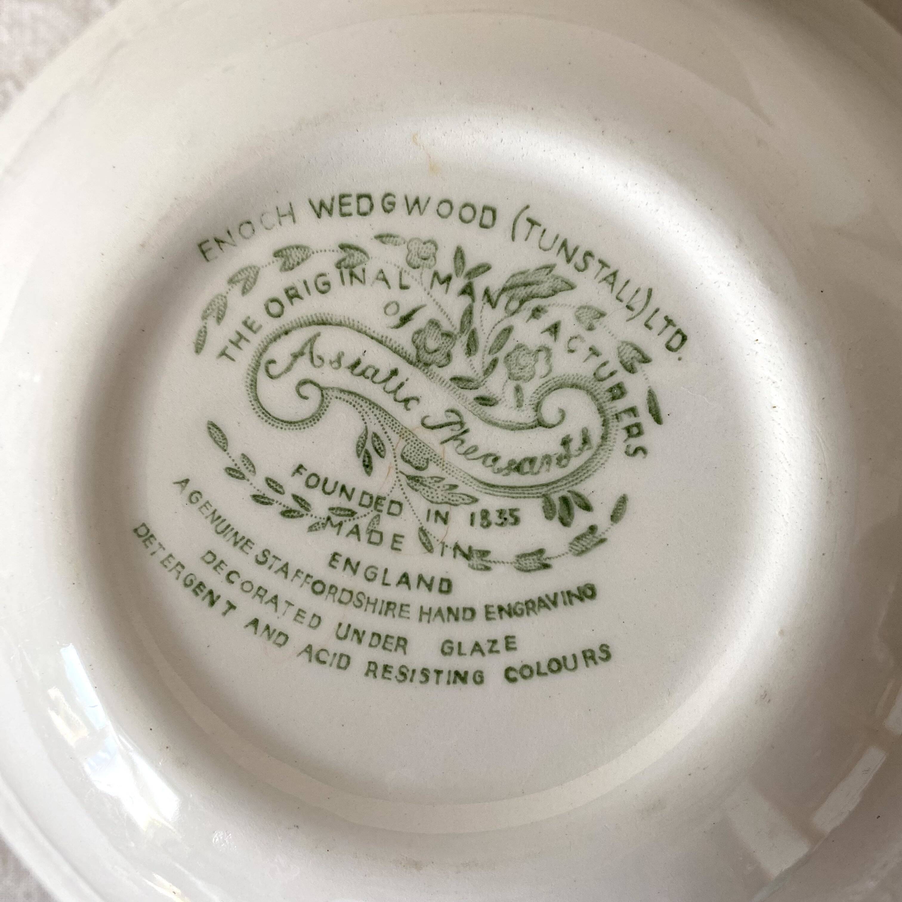Enoch Wedgwood English porcelain salad bowls