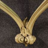 Lacquered and painted Italian console