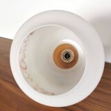 Vintage 70s opaline pendant lamp "Orangey white"