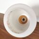 Vintage 70s opaline pendant lamp "Orangey white"