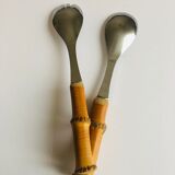 Bamboo salad cutlery