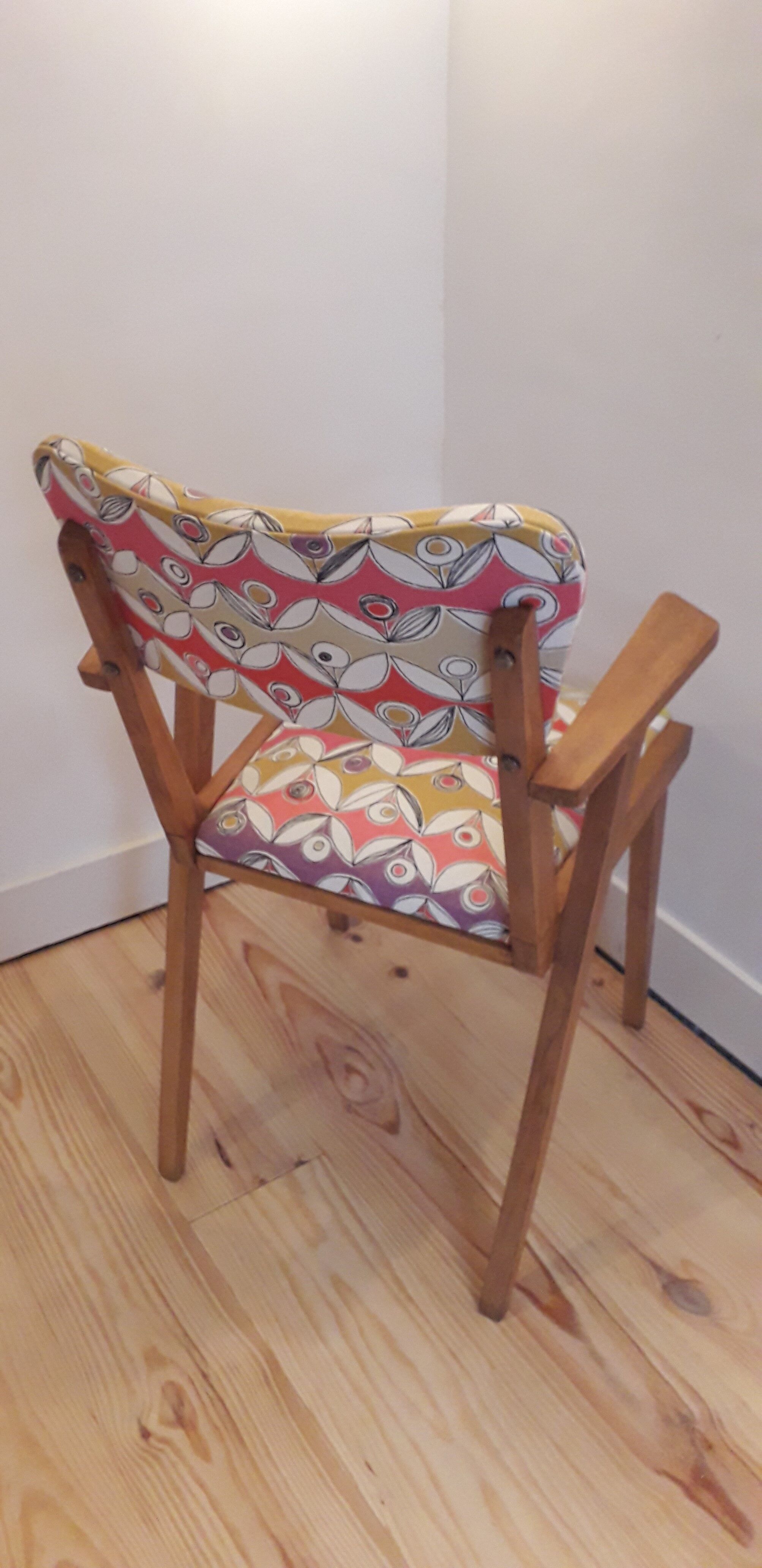 Armchair feet compass 60s