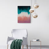 Hunting high and low - original abstract art canvas