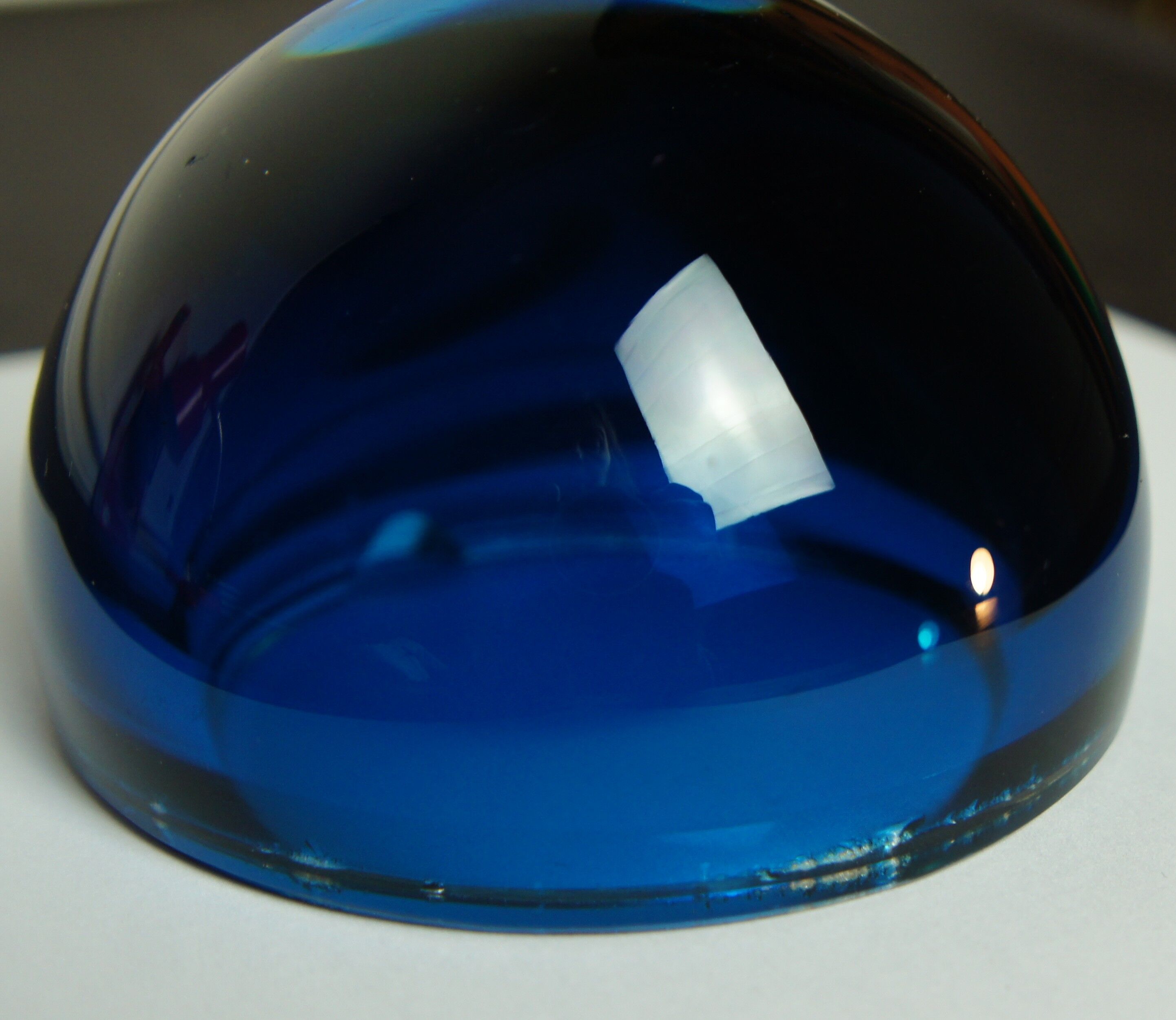 St. Louis crystal ashtray