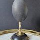 Emu Egg, Brass and Black Marble Base (Early 20th Century) H: 21 cm | Curiosity