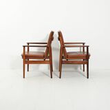 Pair of "Ark" armchairs by Arne Vodder