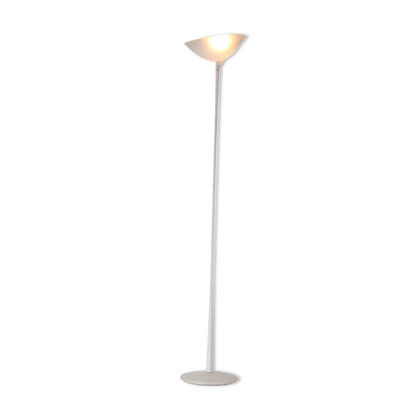 1970s Floor lamp with matte glass by Relco, Italy