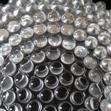 Grand globe de lampe vintage en verre transparent, globe de remplacement