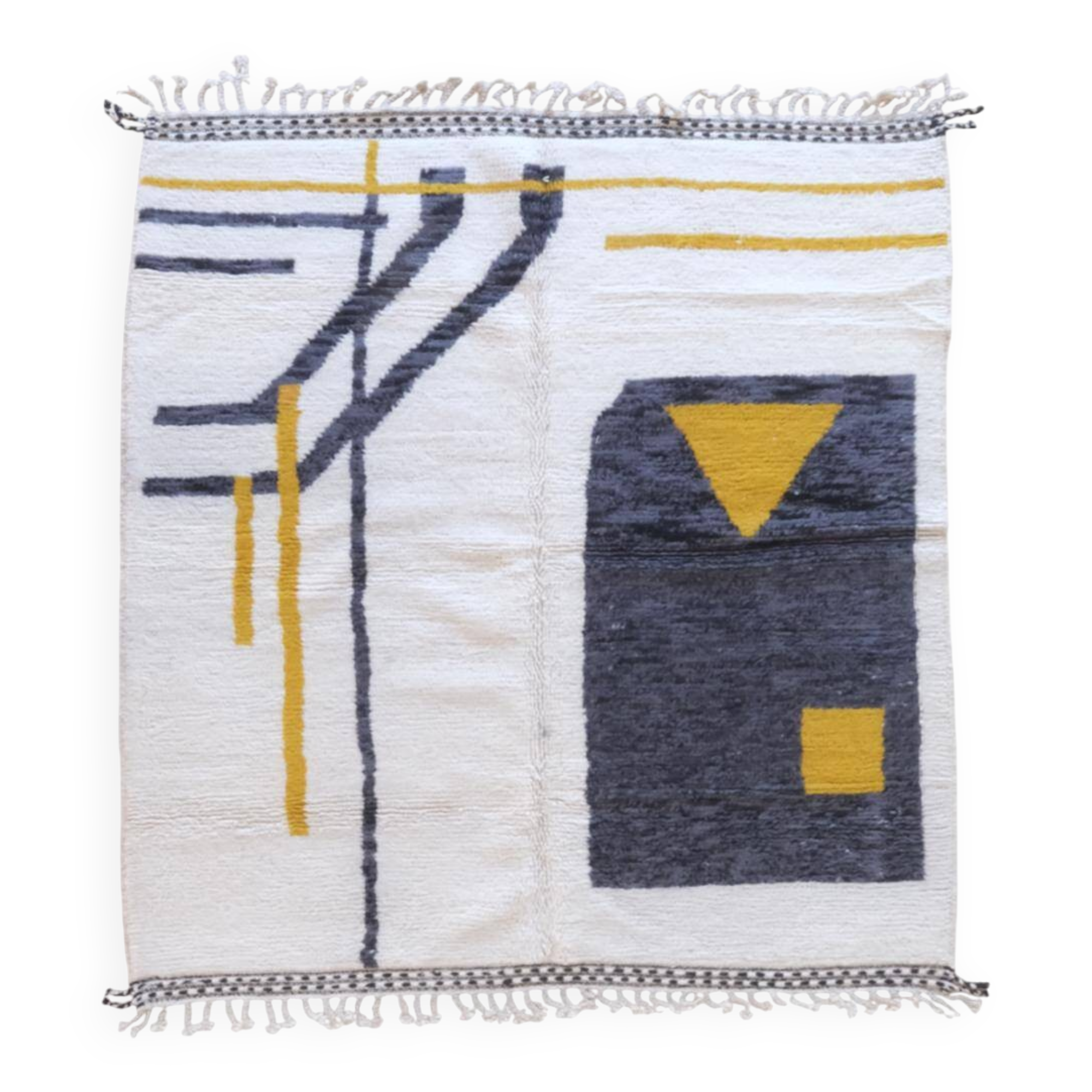 Contemporary Berber Rug - 237 x 214 cm