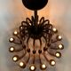 Large antique chandelier with 16 light arms
