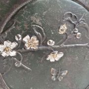 Art Nouveau cast iron Gath's Antique Sellette/Desserte