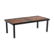 Robert and Jean Cloutier lava and metal coffee table, 1950s