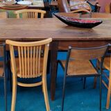 Walnut farm table - 6 feet - 10 places