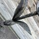 Metal floor lamp, foliage model