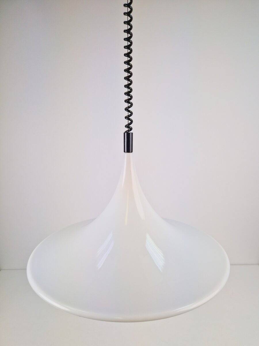 Vintage Space Age Witch Hat Pendant Lamp by Harco Loor, 1980