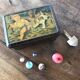 Antique metal box