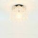 Transparent Bubble Glass Ceiling Light by Helena Tynell for Limburg, 1960s