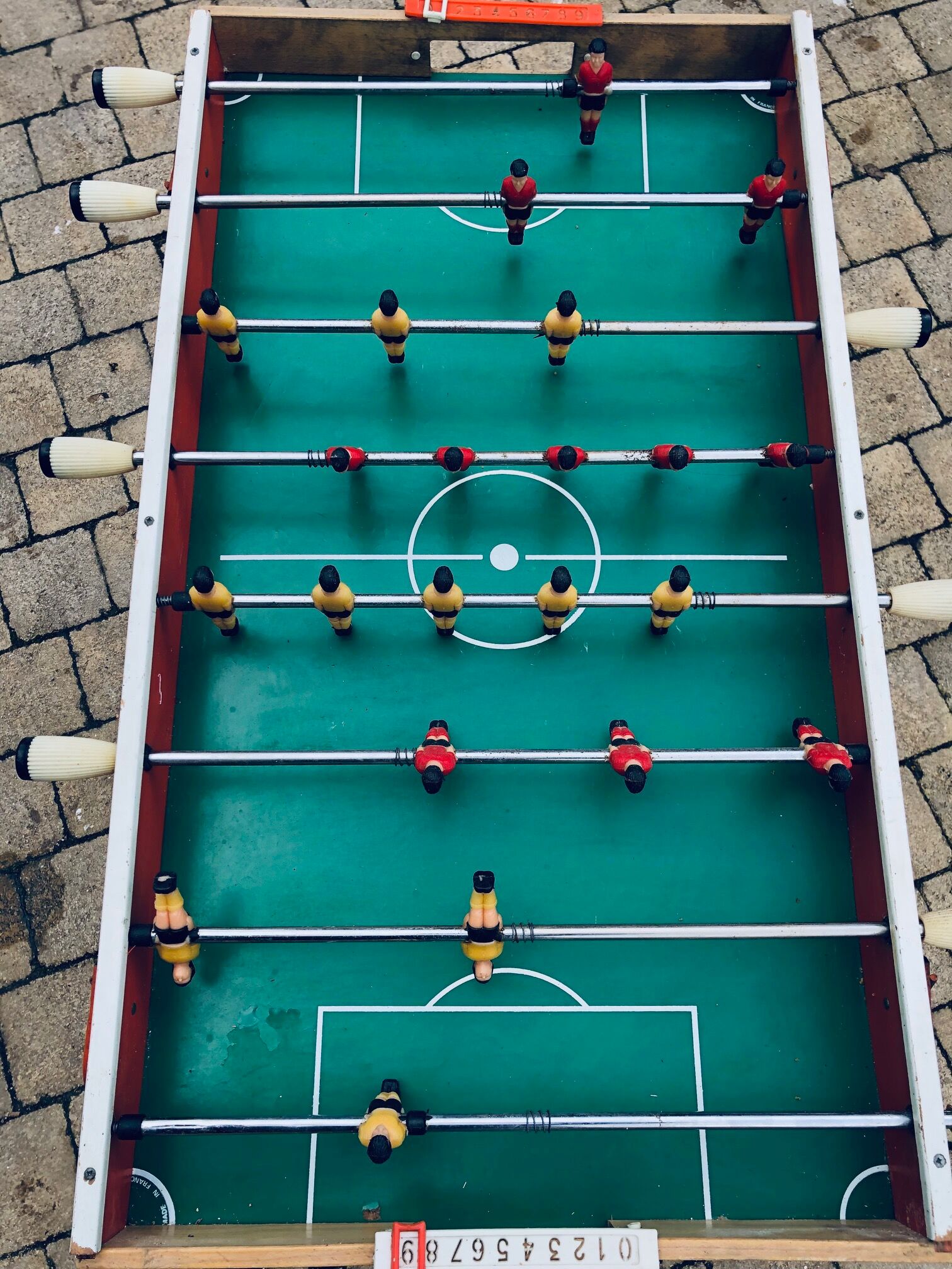 Vintage foosball