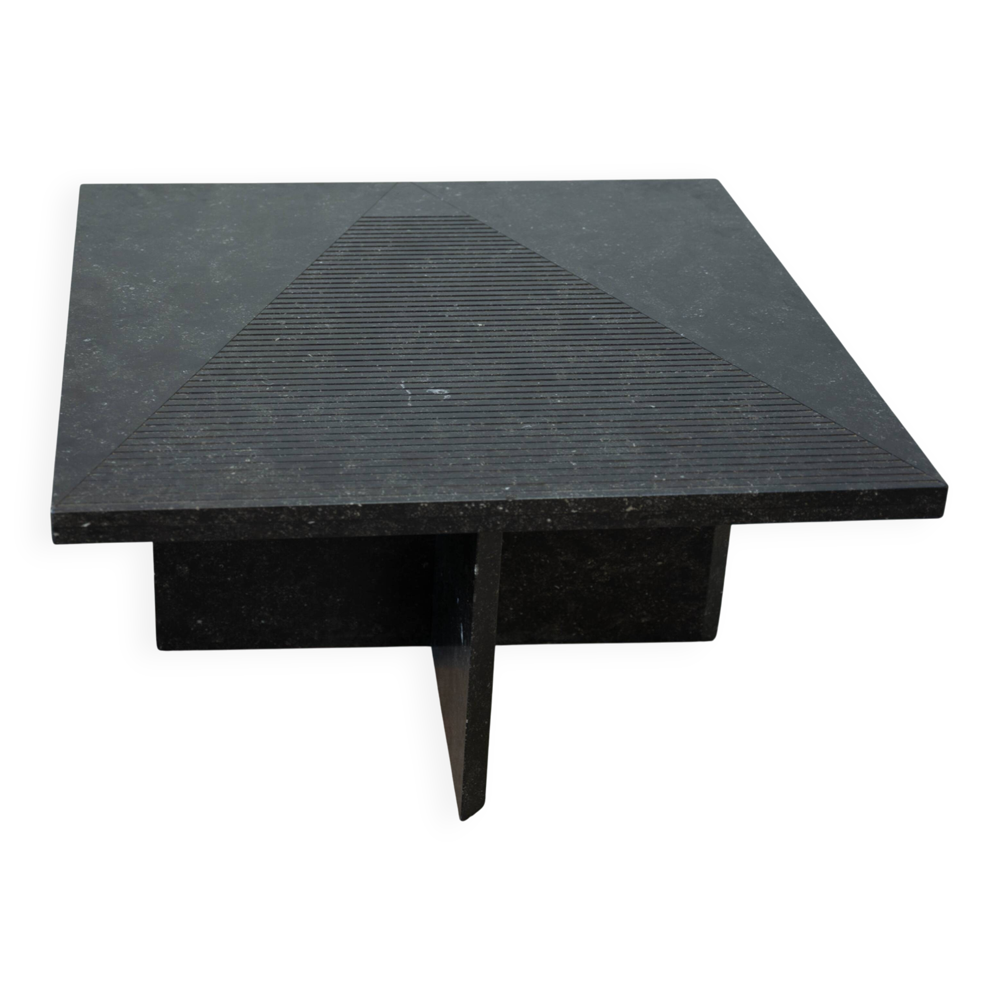 Signed Willy Ballez coffee table