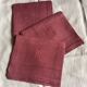 Set de 3 serviettes roses