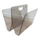 Vintage plexiglass magazine rack