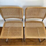 Set of 2 Cesca chairs by Marcel BREUER b32