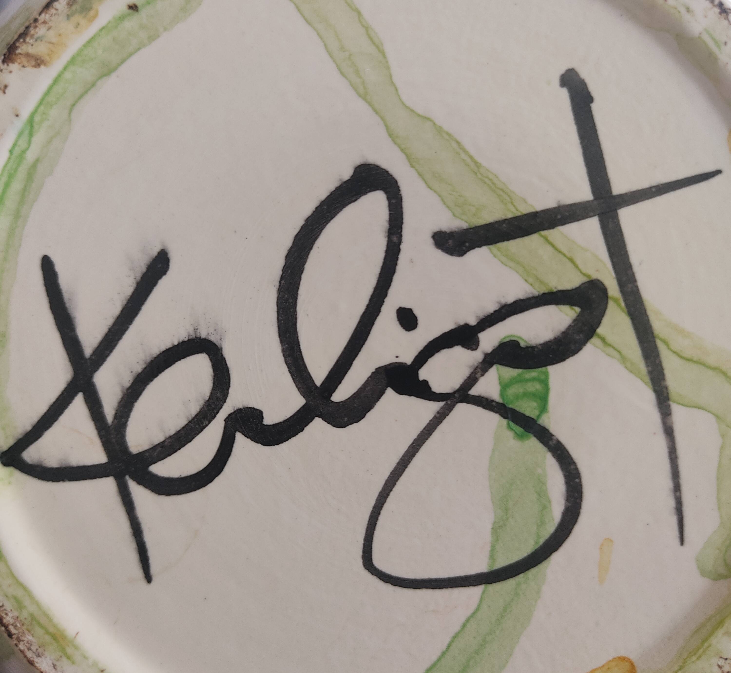 Art Deco Vase very original signed