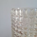 Chiseled cerre table lamp