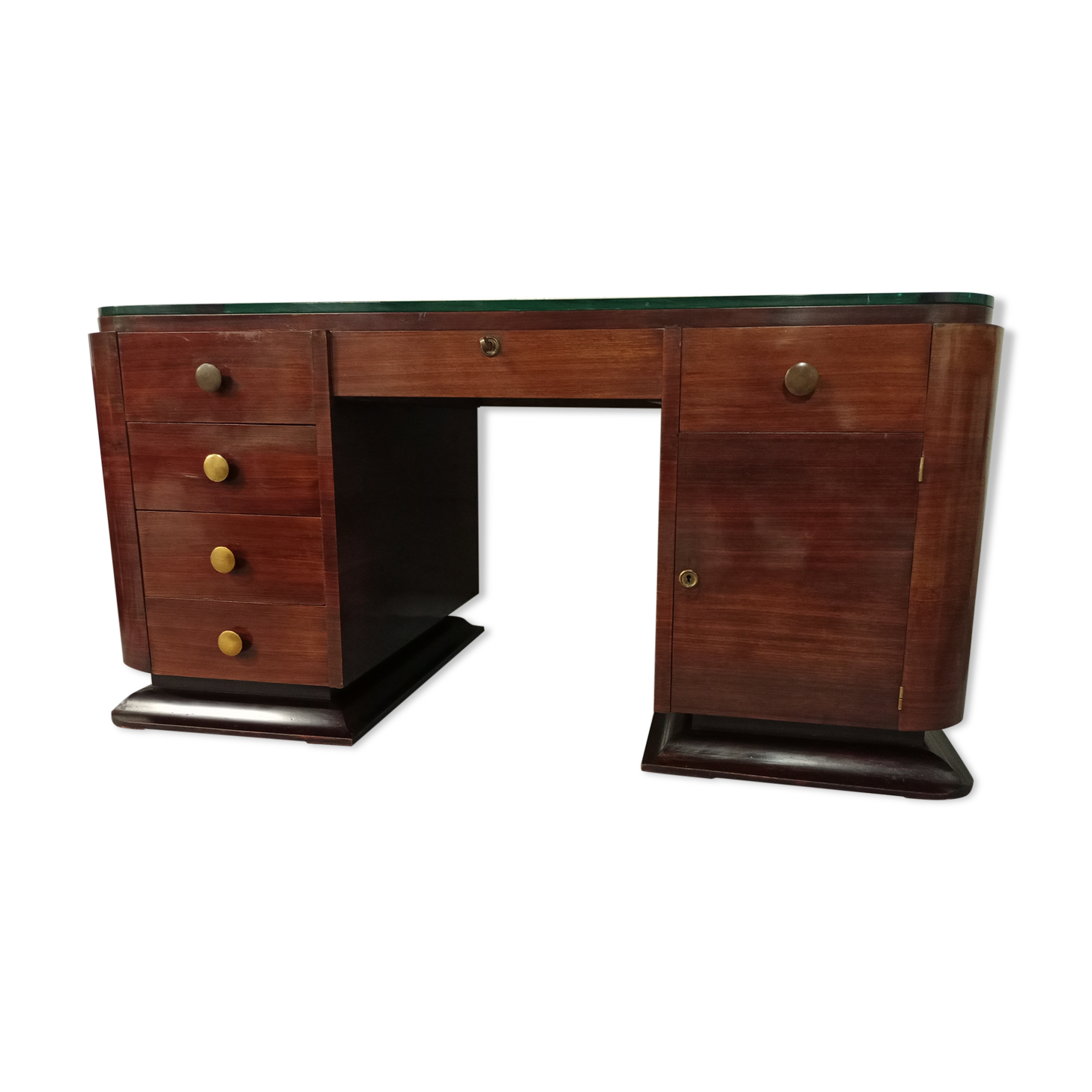 Rosewood art deco desk